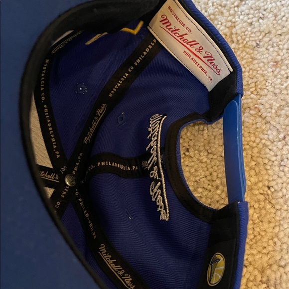 VINTAGE MITCHELL & NESS THROWBACK DETAILS WITH BALD EAGLE PATCH - Picture 5 of 10